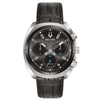 Montre Bulova Homme Curv in Acier 98A155